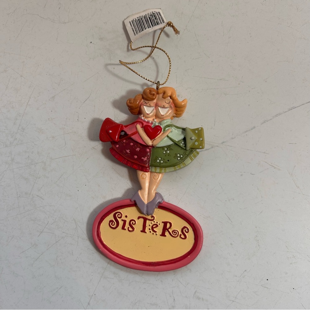 💥5/$25 BNWT Sisters Christmas tree Holiday hanging ornament